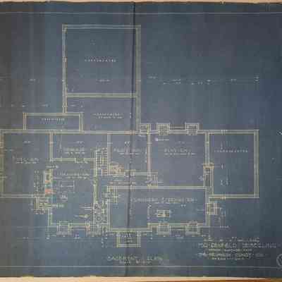 Blueprints-Penfield Seiberling Home