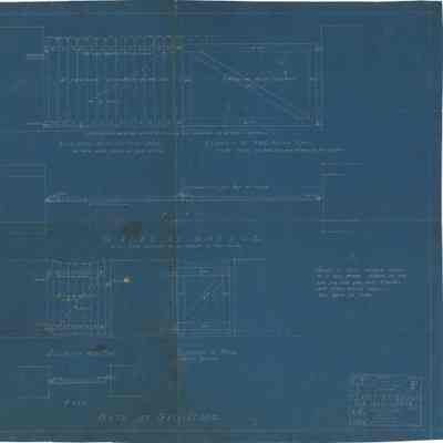 Blueprint: Gates at Carriage House and Gate Lodge