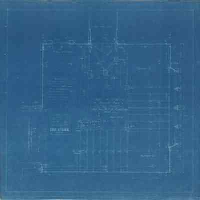 Blueprint: Tower Stairs second floor plan