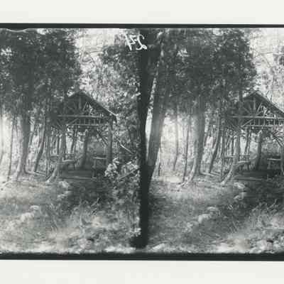Rustic gazebo at SunSands