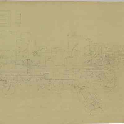 Drawing: Electric wiring first floor plan