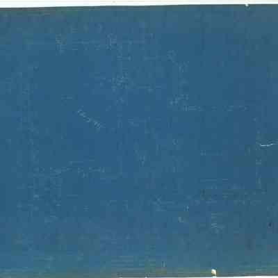Blueprint: Boys' Room and Sleeping Porch furring and partitions