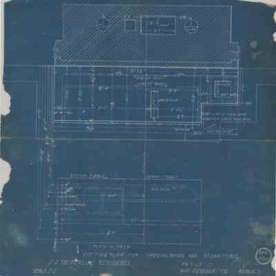 Blueprint: Range and steam table