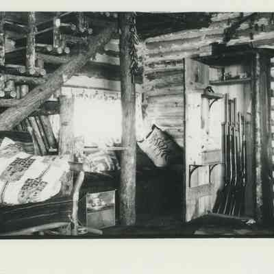 Interior of Shore Cabin at Cedar Lodge
