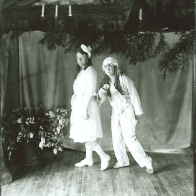 Girls in costume