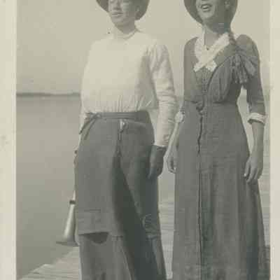 Two men in costume