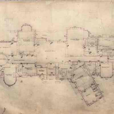 Drawing: First floor plan [key system]