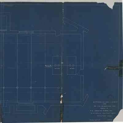Blueprint: Gymnasium arrangement