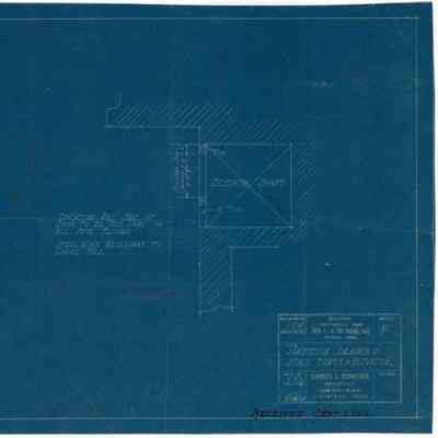 Blueprint: Elevator partitions plan