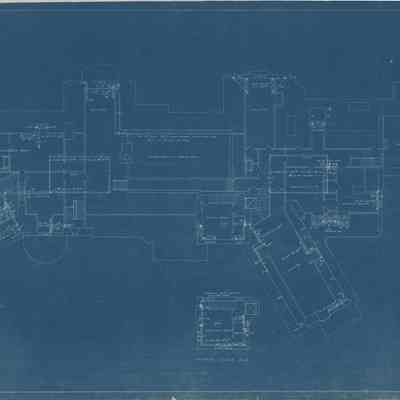 Blueprint: Heating third floor plan