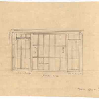 Drawing: Cromwell Guest Bedroom north elevation