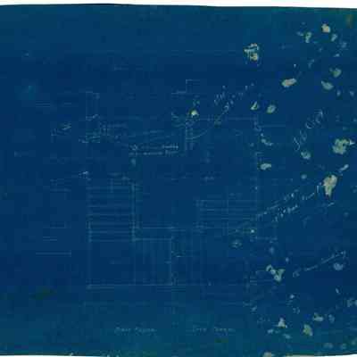 Blueprint: Tower Stairs first floor plan