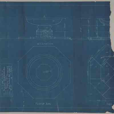 Blueprint: Tea House fountain