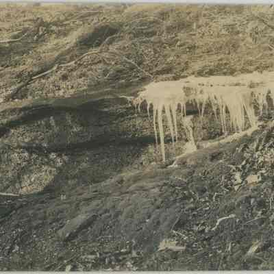 Ice Covered Hillside