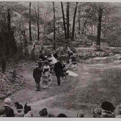 Virginia Seiberling Handy Wedding in the Dell
