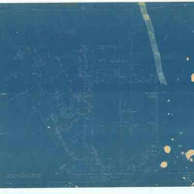 Blueprint: Morning Room furring and partitions