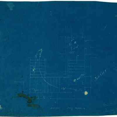 Blueprint: Tower Stairs basement plan