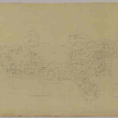 Drawing: Electric wiring second floor plan