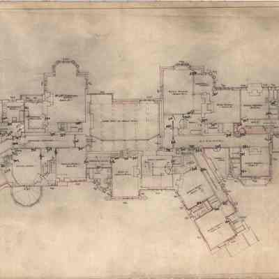 Drawing: Second floor plan [key system]