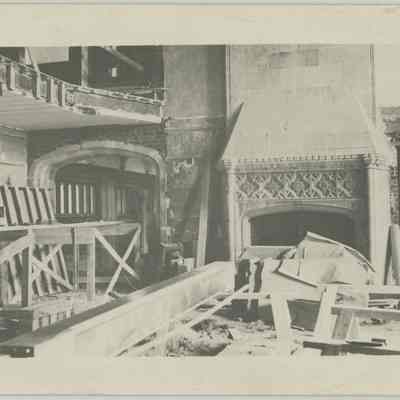 Great Hall during construction