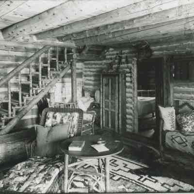 Living Room of the Shore Cabin
