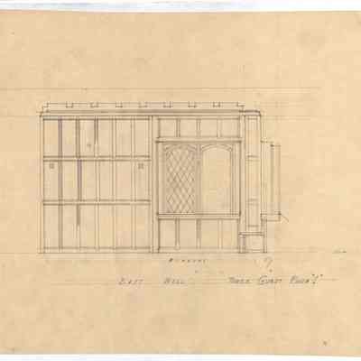 Drawing: Cromwell Guest Bedroom east elevation