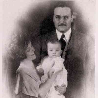 Milton W. Harrison with Irene & Sally Ann