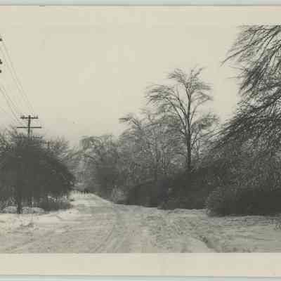 Snow Covered Portage Path