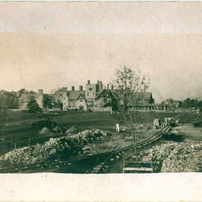 Rail Road Spur, Stan Hywet Hall Construction