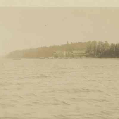 Cedar Lodge from Lake Huron