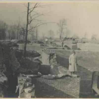 Foundation, Stan Hywet Hall Construction