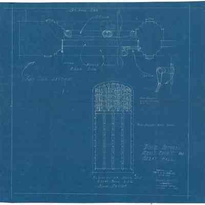 Blueprint: Irene's Bedroom Door