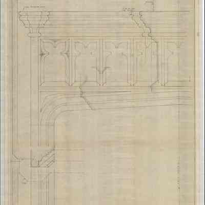 Drawing: Irene's Bedroom stonework