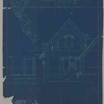Blueprint: Breakfast Room bay and adjoining windows details