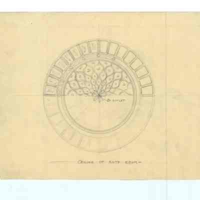 Drawing: Ante Room ceiling