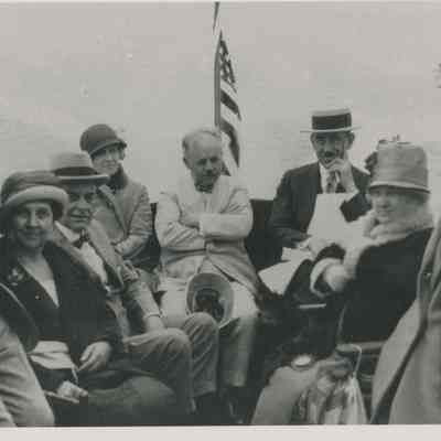 Group of people on a boat