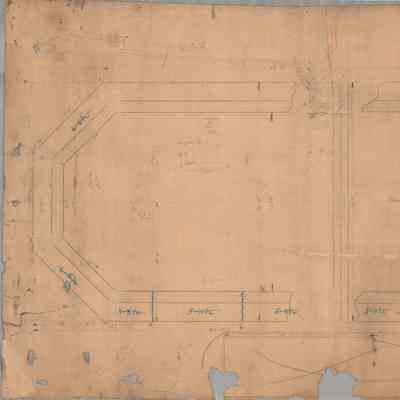 Drawing: English Garden pool plan