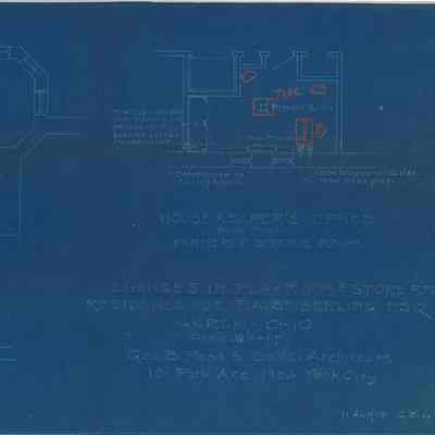 Blueprint: Housekeeper's Office, Play Room, Store Room