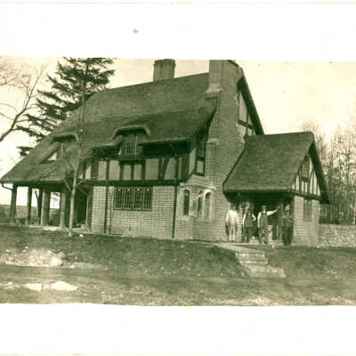 Gate Lodge, Stan Hywet Hall Construction