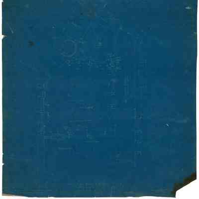 Blueprint: William & Mary Guest Bedroom furring and partitions plan