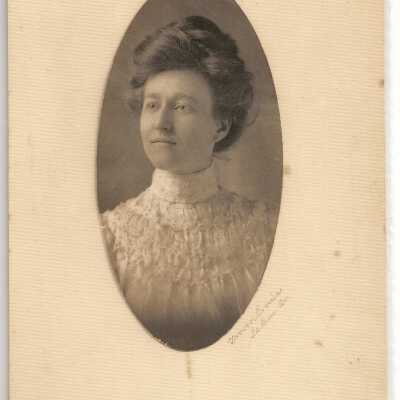 Woman in white