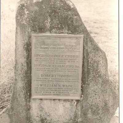 Marker at Currinsville