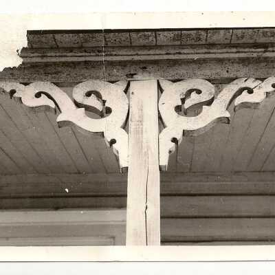 Foster House Porch Detail.