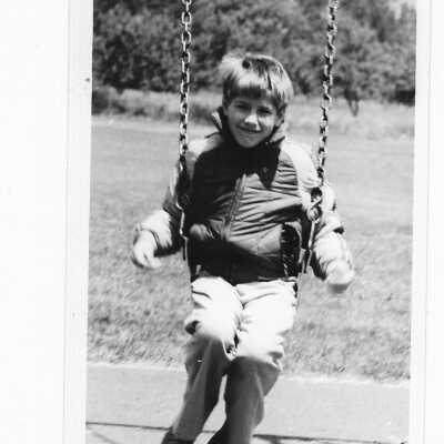 Boy on Swing
