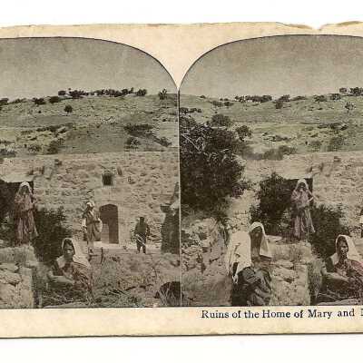 Ruins of the home of Mary and Martha, Bethany