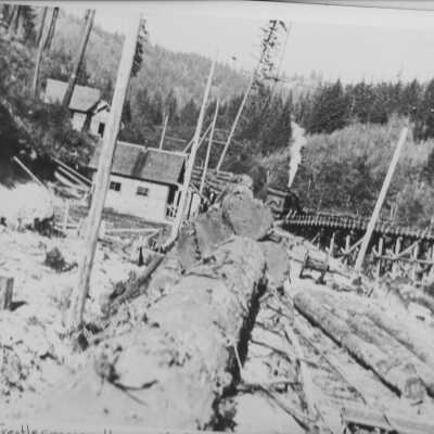 La Dee Logging Camp north Folk Clackanas