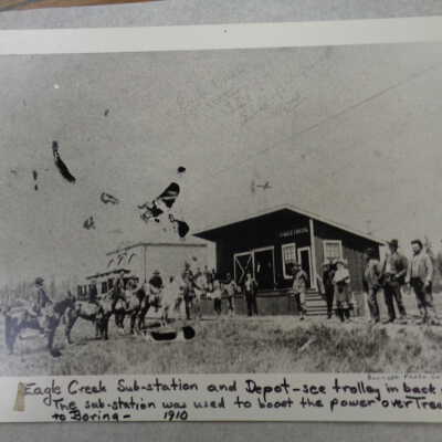 Eagle Creek Supstation 1910