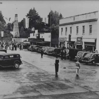 Broadway Street Estacada 1938