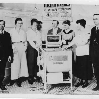 PGE Ad for Electric Washing Machine