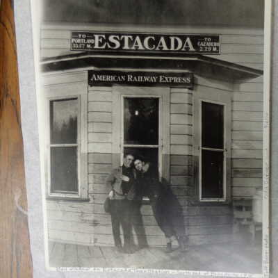 Window on Estacada Train Station 1915